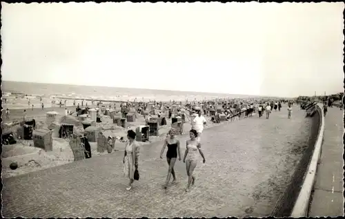 Foto Ak Nordseebad Norderney Ostfriesland, Blick auf den Strand