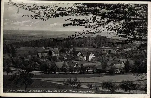Ak Lützelbach im Odenwald Hessen, Neunkirchener Höhe, Panorama