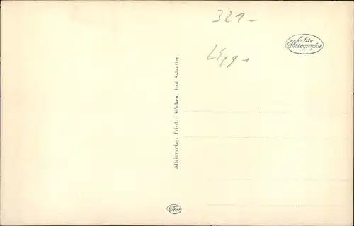 Ak Bad Salzuflen in Lippe, Eingang zum Kurpark und Gradierwerk