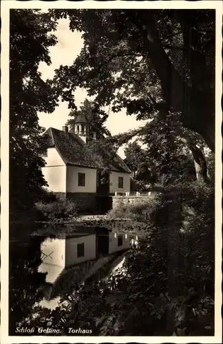 Ak Gelting in Angeln, Schloß Gelting, Torhaus