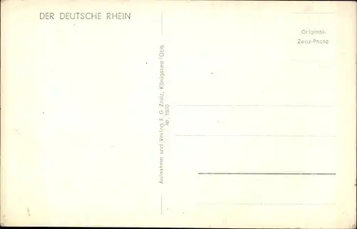 Ak Caub Kaub am Rhein, Pfalz, Pfalzgrafenstein, Blücherdenkmal