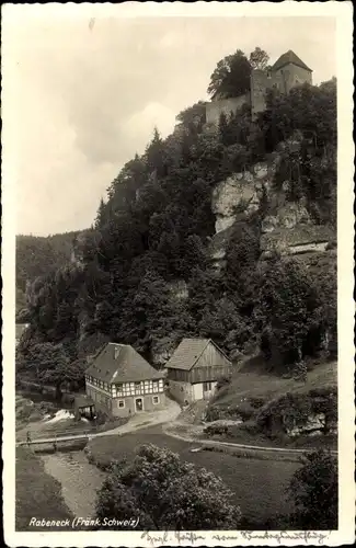 Ak Rabeneck Waischenfeld in der Fränkischen Schweiz Bayern, Teilansicht