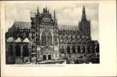 Ak 's Hertogenbosch Nordbrabant Niederlande, St Janskerk