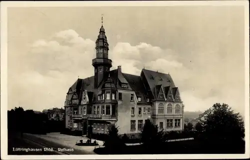 Ak Lüttringhausen Remscheid im Bergischen Land, Rathaus