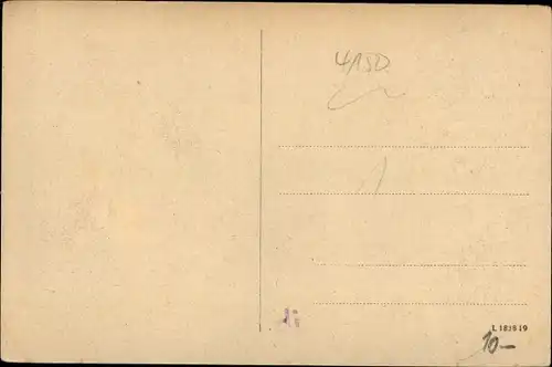 Ak Krefeld am Niederrhein, Kaserne, Straßenansicht