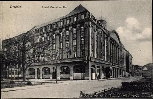 Ak Krefeld am Niederrhein, Hotel Krefelder Hof