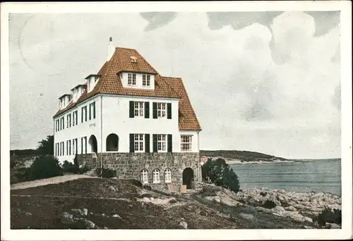 Ak Sandvig Bornholm Dänemark, Pension Romantik