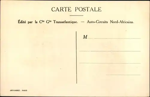 Künstler Ak Sandoz, Nordafrika, Araber im Gespräch, Auto Circuits Nord Africains, CGT