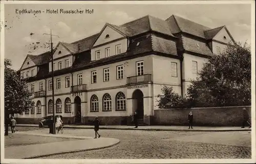 Ak Tschernyschewskoje Eydtkuhnen Ostpreußen, Hotel Russischer Hof