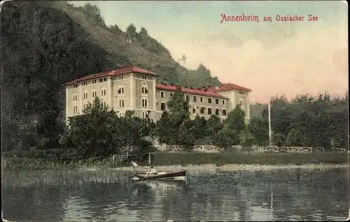 Ak Annenheim am Ossiachersee Kärnten, Blick zum Grand Hotel