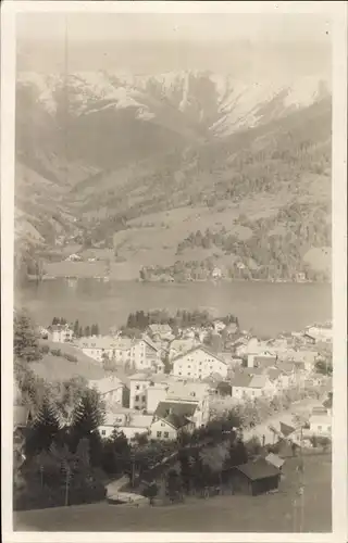Ak Zell am See in Salzburg, Gesamtansicht, Hundstein