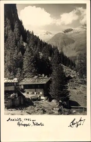 Ak Ginzling in Tirol, Maxhütte, Zillertal
