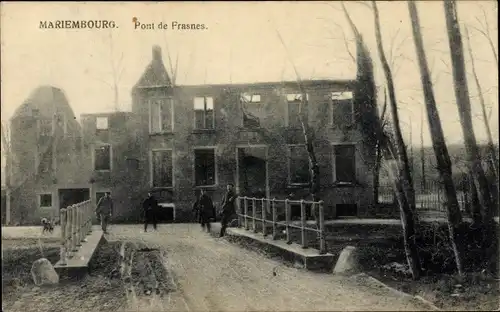 Ak Mariembourg Couvin Wallonien Namur, Pont de Frasnes, I. WK