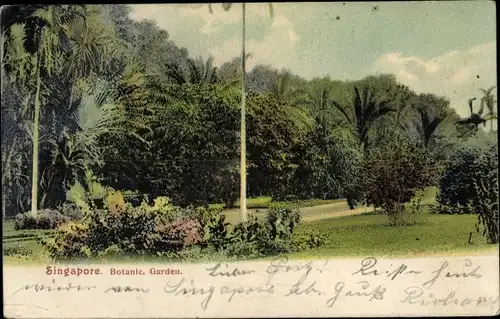 Ak Singapore Singapur, Botanical Garden