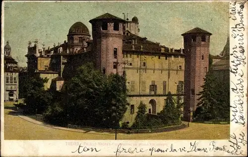 Ak Torino Turin Piemonte, Palazzo Madama