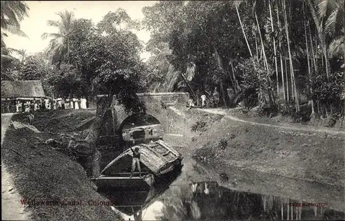 Ak Colombo Ceylon Sri Lanka, Wellawatte Canal