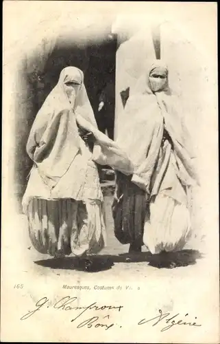 Ak Mauresques, Femmes orientales