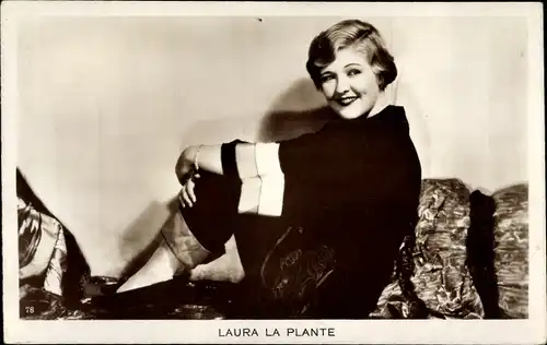 Ak Schauspielerin Laura la Plante