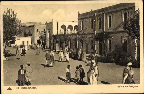 Ak Bou Saada Algerien, Ecole de Gacons