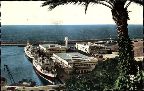 Ak Oran Algerien, Les Gardes Maritimes, Schiffe