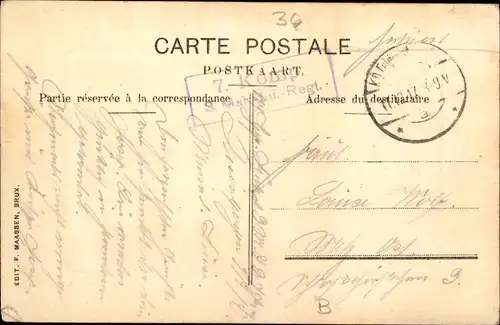 Ak Duinbergen Knokke Heist Westflandern, Vue d'Ensemble