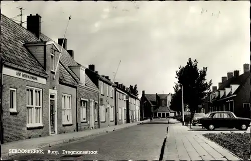 Ak Serooskerke Walcheren Zeeland Niederlande, Burg. Dregmansstraat