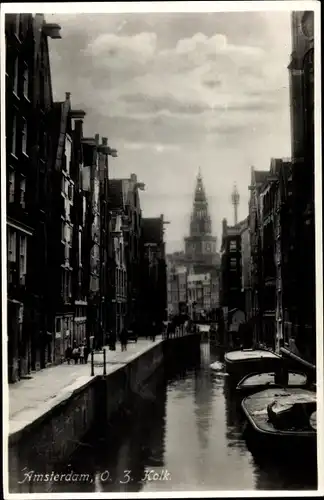 Ak Amsterdam Nordholland Niederlande, O.Z. Kolk