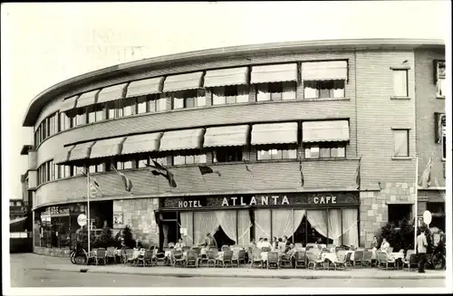 Ak Apeldoorn Gelderland, Hotel Cafe Restaurant Atlanta