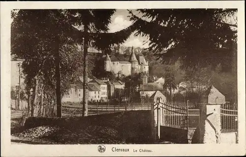 Ak Clervaux Clerf Luxembourg, Le Chateau