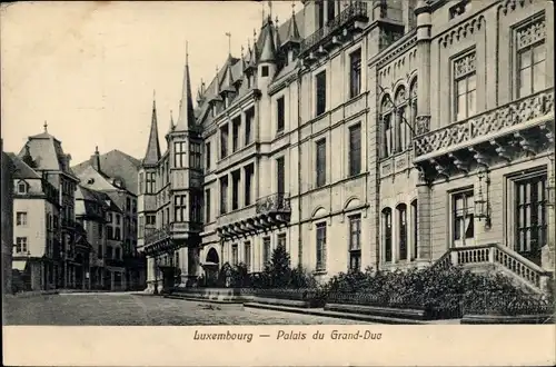 Ak Luxemburg Luxembourg, Palais du Grand Duc