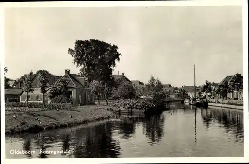 Ak Oldeboorn Friesland Niederlande, Boorngezicht