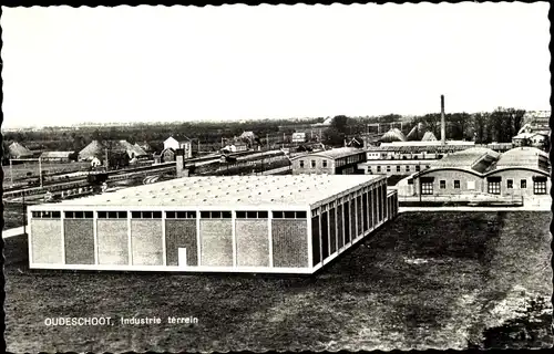 Ak Oudeschoot Heerenveen Friesland Niederlande, Industrie terrein
