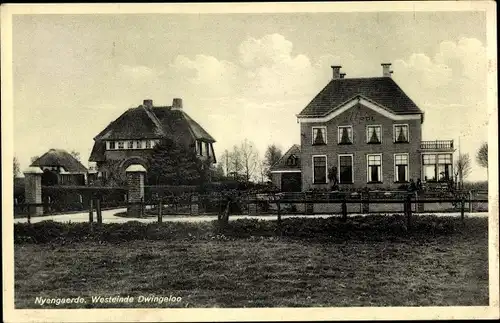 Ak Dwingeloo Drenthe Niederlande, Nyengaerde Westeinde