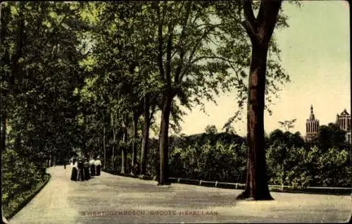 Ak 's Hertogenbosch Nordbrabant Niederlande, Groote Hekellaan