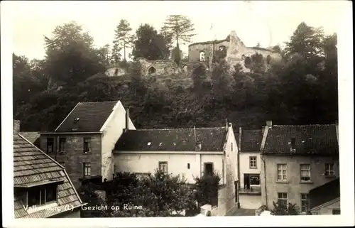 Ak Valkenburg (L.) Limburg Niederlande, Gezicht op Ruine