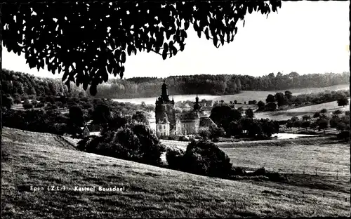 Ak Epen Limburg Niederlande, Panorama, Kasteel Beusdael