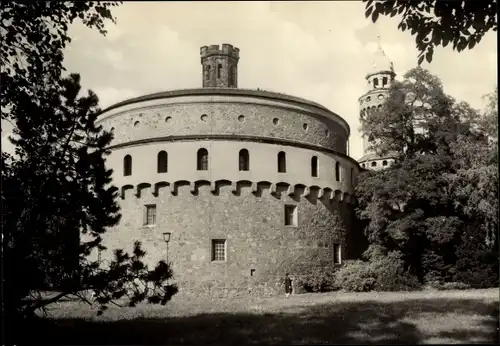 Ak Görlitz in der Lausitz, Kaisertrutz, Außenansicht