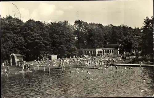 Ak Wünsdorf Zossen in Brandenburg, Freibad