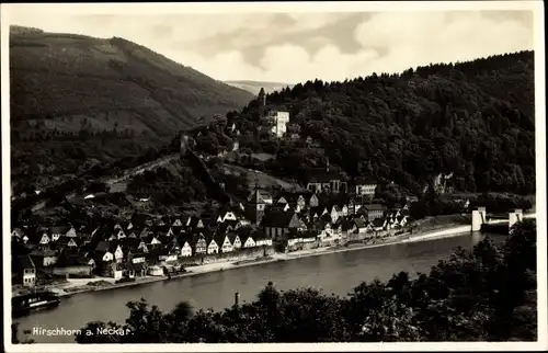 Ak Hirschhorn am Neckar Hessen, Panorama