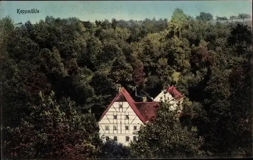 Ak Dresden Hosterwitz, Keppmühle im Keppgrund