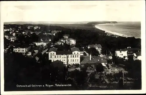 Ak Ostseebad Göhren auf Rügen, Totalansicht