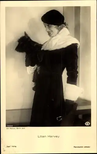 Ak Schauspielerin Lilian Harvey, Portrait, Ross Verlag 7523 2