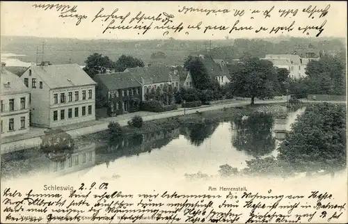Ak Schleswig an der Schlei, Am Herrenstall