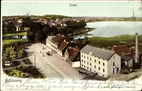 Ak Schleswig an der Schlei, Panorama