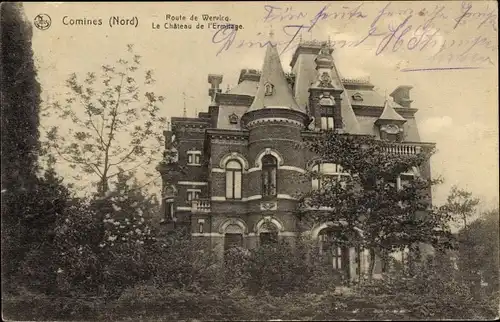 Ak Comines Nord, Château de l'Ermitage