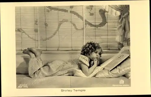 Ak Schauspielerin Shirley Temple, Ross A 1023/2