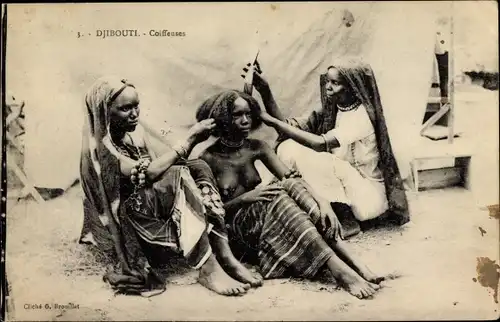 Ak Djibouti Dschibuti, Sance de coiffure