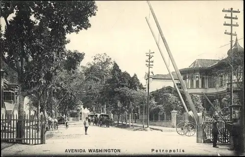 Ak Petrópolis Brasilien, Avenida Washington