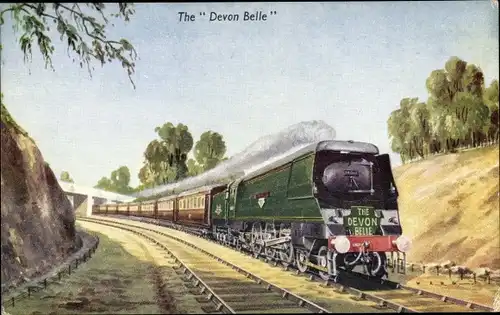 Ak The Devon Belle, Britische Eisenbahn
