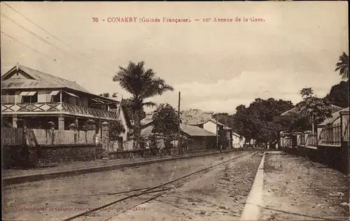 Ak Conakry Konakry Guinea, 10e Avenue de la Gare
